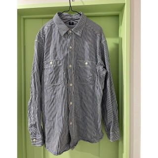 ユニクロ(UNIQLO)のユニクロ　ストライプ　シャツ　XL(シャツ)