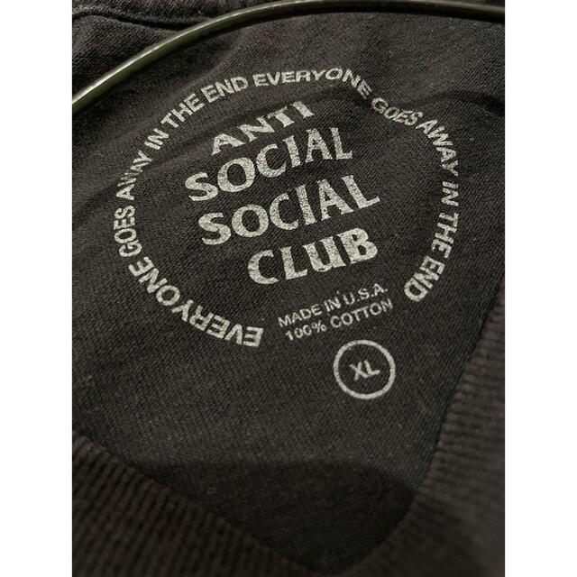 ANTI SOCIAL SOCIAL CLUB(アンチソーシャルソーシャルクラブ)のanti social social club member Only T XL メンズのトップス(Tシャツ/カットソー(半袖/袖なし))の商品写真