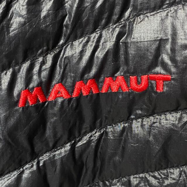 Mammut(マムート)のMAMMUT マムート ダウンジャケット アウトドア 刺繍ロゴ ブラック 登山 メンズのジャケット/アウター(ダウンジャケット)の商品写真