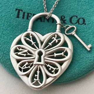 春色3カラー✧ 【美品】【希少】Tiffany \u0026 Co.フィリグリーハート