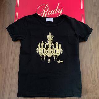 レディー(Rady)のちびRady シャンデリアTシャツ 120(Tシャツ/カットソー)