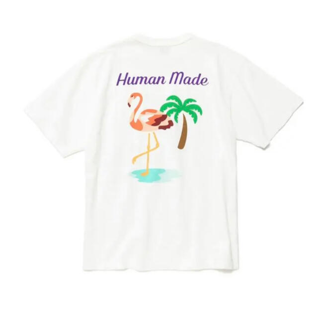 HUMAN MADE FLAMINGO POCKET T-SHIRT L