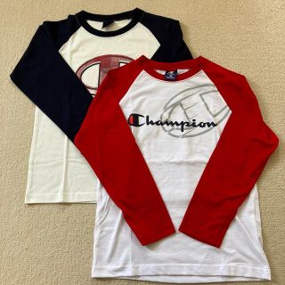 チャンピオン(Champion)のチャンピオン　champion 150サイズ　長袖Tシャツ　2枚セット(Tシャツ/カットソー)