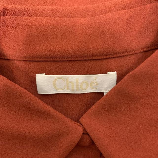 Chloe(クロエ)のクロエ 半袖シャツブラウス サイズ34 S - レディースのトップス(シャツ/ブラウス(半袖/袖なし))の商品写真