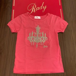 レディー(Rady)のちびRady シャンデリアTシャツ 110(Tシャツ/カットソー)