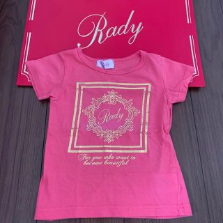 レディー(Rady)のちびRady ホテルシリーズTシャツ  XS(Tシャツ/カットソー)