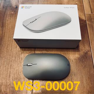 マイクロソフト(Microsoft)の【美品】Microsoft Surface マウス WS3-00007 プラチナ(PC周辺機器)