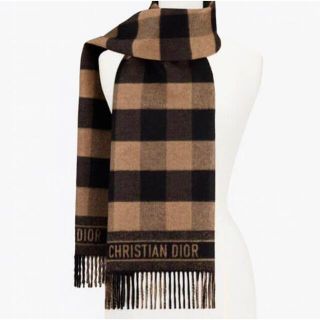 ディオール(Christian Dior) マフラー/ショール(レディース)(ブラウン