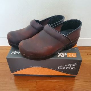 レア物！ダンスコdansko XP2.0. ブラウンスェード 37サイズ美品