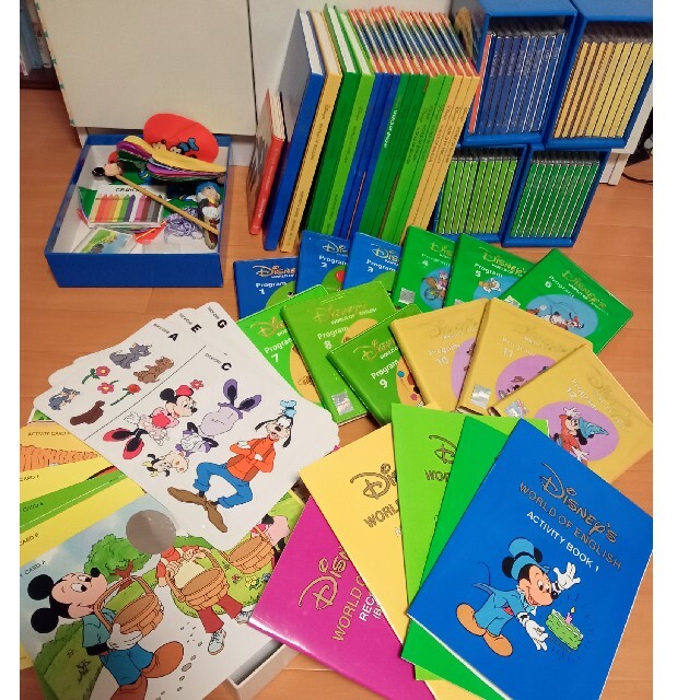 ディズニー英語DVD&book&CDセット | フリマアプリ ラクマ