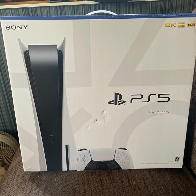 SONY(ソニー)のPS5 箱 エンタメ/ホビーのゲームソフト/ゲーム機本体(家庭用ゲーム機本体)の商品写真