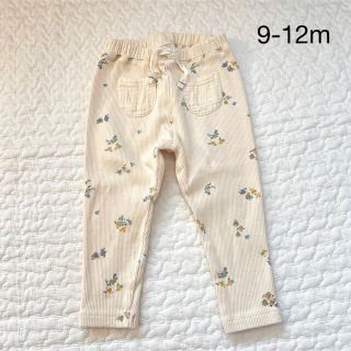 ザラキッズ(ZARA KIDS)のZARA KIDS♡花柄リブレギンス　9-12m(パンツ)