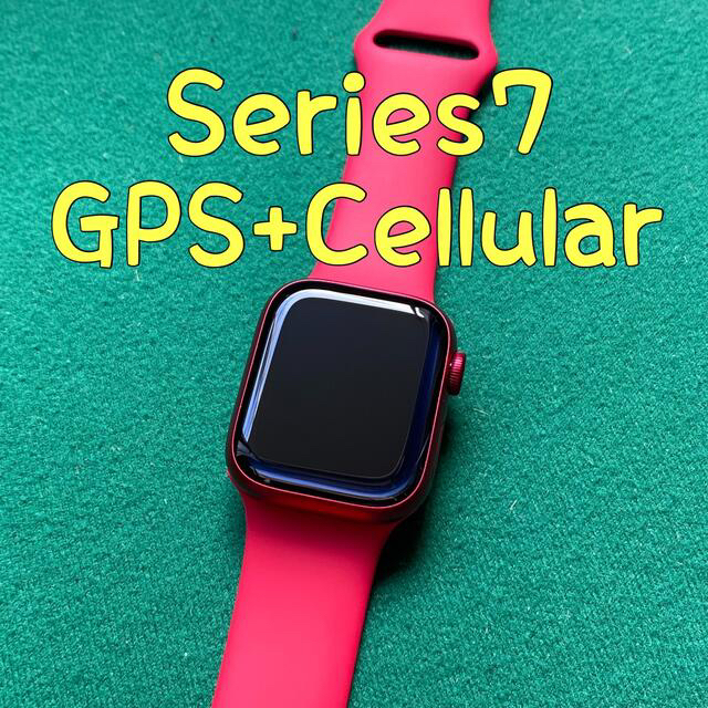 Apple Watch Series7 RED レッド 41 アップルウォッチ