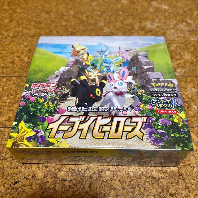 シュリンク付き ポケカ イーブイヒーローズ BOX シュリンク付き ポケカ イーブイヒーローズ BOX