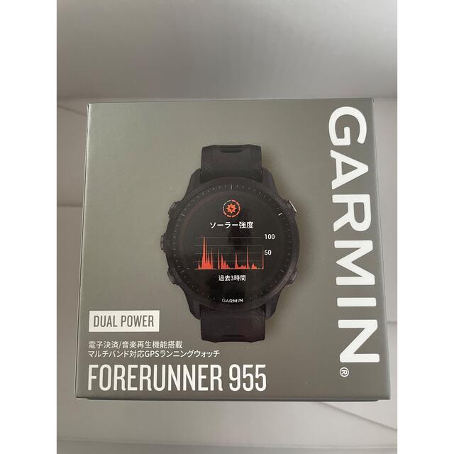 ガーミン　Forerunner 955 Dual Power Black 黒その他