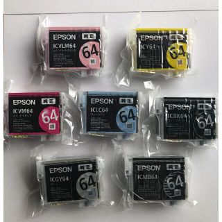 エプソン(EPSON)のエプソン　インクカートリッジ64    さらに値下げしました(PC周辺機器)