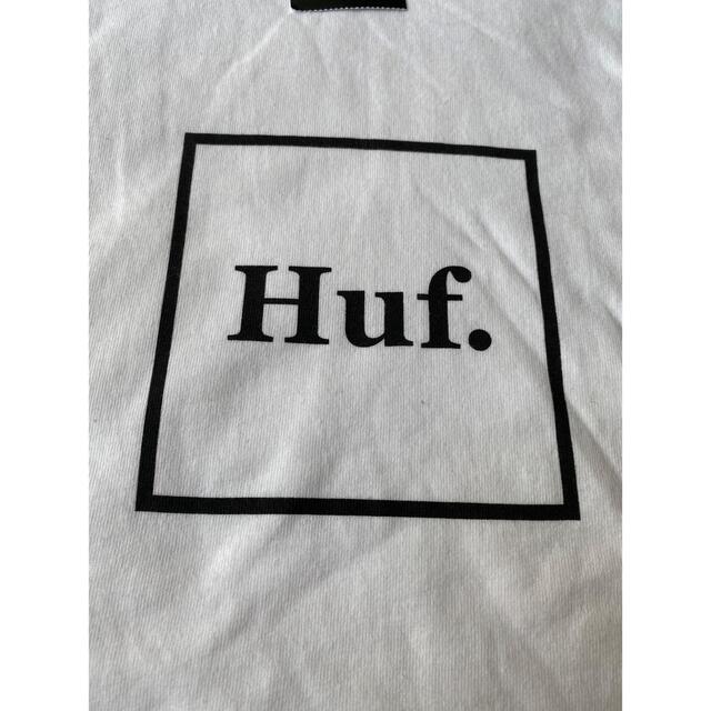 HUF(ハフ)のHUF ハフ Tシャツ ロンT 長袖 Lサイズ ロゴ タグ付き 新品 送料込み！ メンズのトップス(Tシャツ/カットソー(七分/長袖))の商品写真