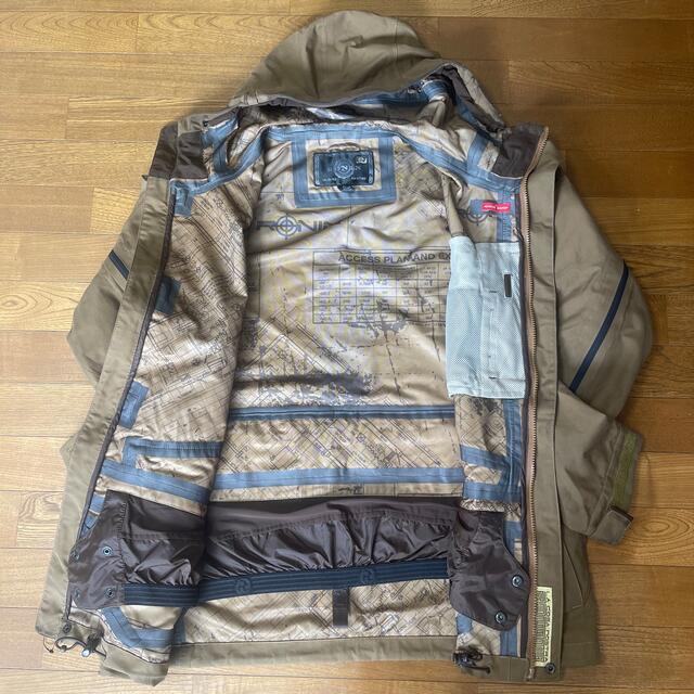 BURTON - Burton Ronin スノボウェア上下ベスト計3点セット Lサイズ
