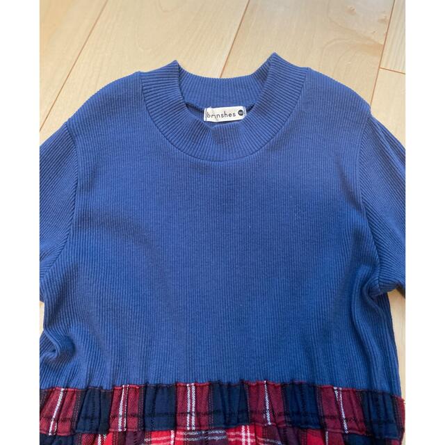 Branshes(ブランシェス)のbranshes  ワンピース　サイズ140 キッズ/ベビー/マタニティのキッズ服女の子用(90cm~)(ワンピース)の商品写真