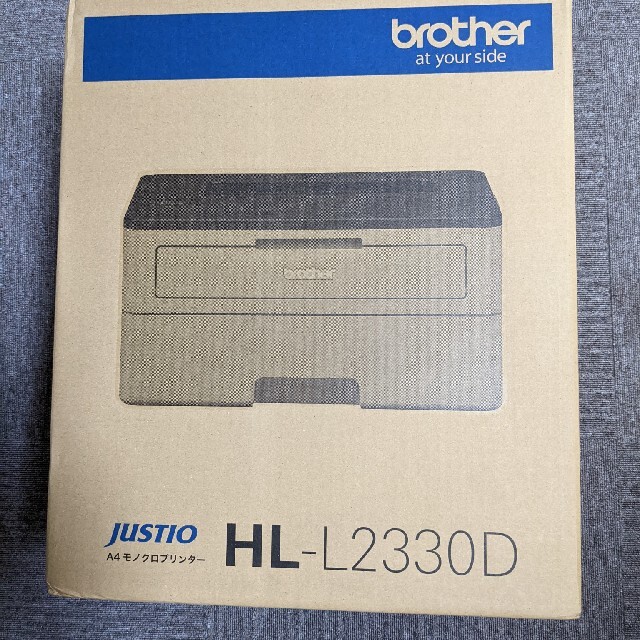 新品brother ジャスティオ モノクロレーザープリンター HL-L2330D