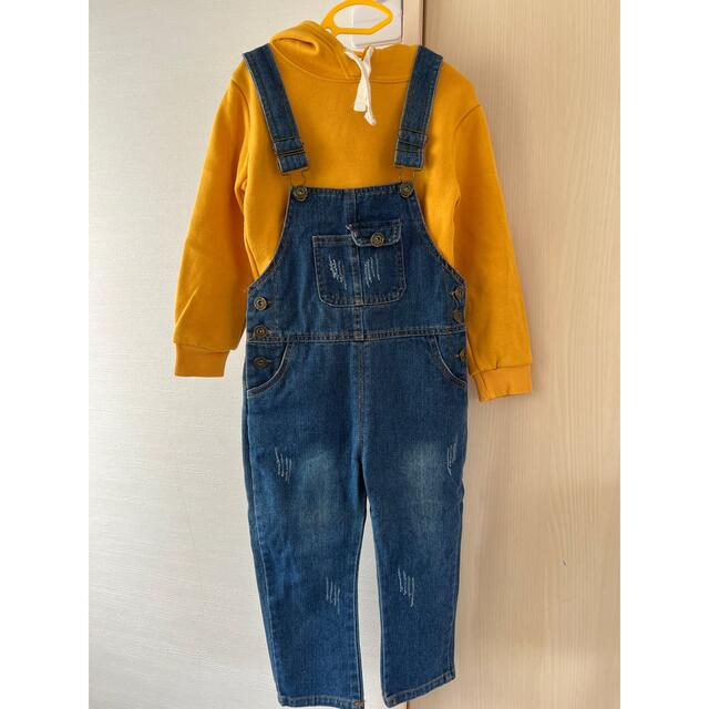 ミニオン仮装　残り１セット‼️小さいサイズのみ‼️ ハロウィン キッズ/ベビー/マタニティのキッズ服男の子用(90cm~)(パンツ/スパッツ)の商品写真