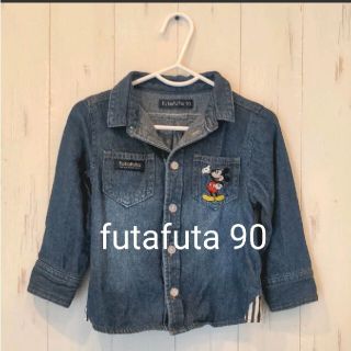 フタフタ(futafuta)のfutafuta 90 ミッキー デニムシャツ(ジャケット/上着)