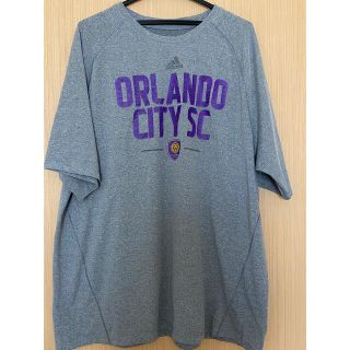 アディダス(adidas)のアメリカ古着Adidas big size ORLANDO CITY SC(Tシャツ/カットソー(半袖/袖なし))