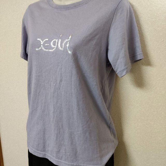 X-girl(エックスガール)のX-girlエックスガールTシャツ レディースのトップス(Tシャツ(半袖/袖なし))の商品写真