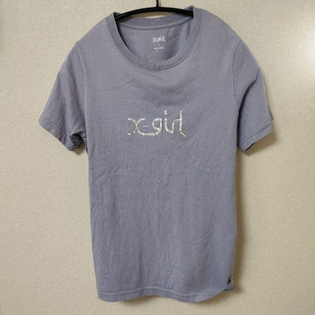 X-girl(エックスガール)のX-girlエックスガールTシャツ レディースのトップス(Tシャツ(半袖/袖なし))の商品写真