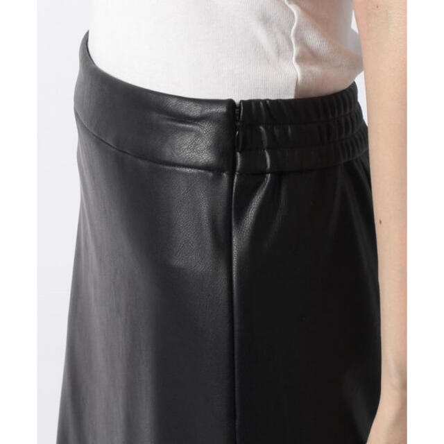 Theory luxe(セオリーリュクス)のお取り置き luxe 21AW 完売 フェイクレザー ウォッシャブル スカート レディースのスカート(ロングスカート)の商品写真