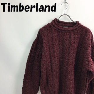 ティンバーランド(Timberland)のティンバーランド コットンセーター ケーブル編み イタリア製 S レディース(ニット/セーター)