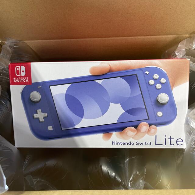 Nintendo Switch lite 本体 ブルー　新品未使用品　即日発送