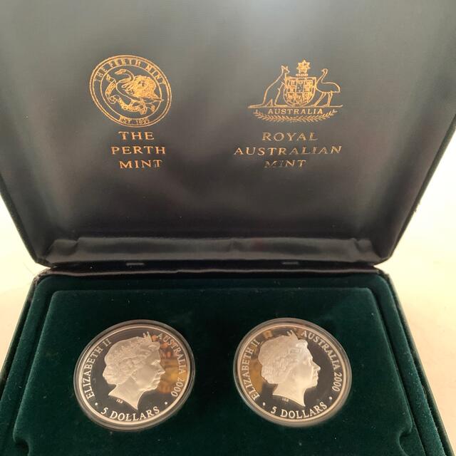 2000年シドニーオリンピック公式記念コイン 銀貨　4種セット エンタメ/ホビーの美術品/アンティーク(貨幣)の商品写真