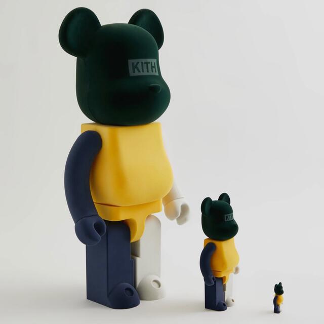 Kith BE@RBRICK 100% & 400% - Beamおもちゃ/ぬいぐるみ