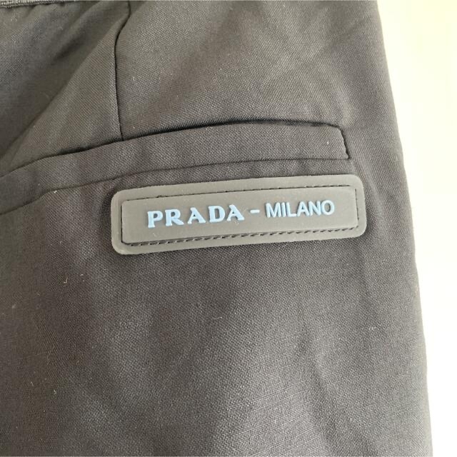 PRADA(プラダ)のprada ロゴ　ワイドパンツ レディースのパンツ(カジュアルパンツ)の商品写真