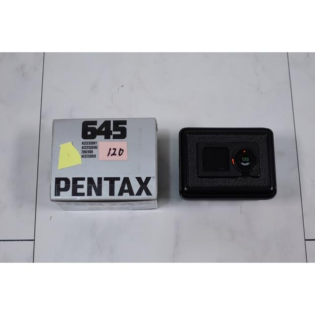 PENTAX(ペンタックス)のペンタックス 645 120 Film Back フィルムバック ホルダー ① スマホ/家電/カメラのカメラ(フィルムカメラ)の商品写真