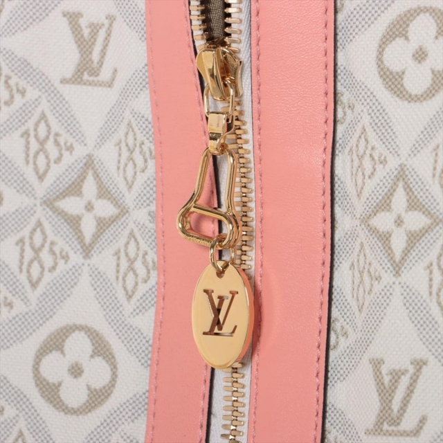 LOUIS VUITTON(ルイヴィトン)のヴィトン  コットン×レザー 38  レディース スカート レディースのスカート(その他)の商品写真