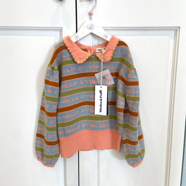 Misha & Puff Hello Stripe ニット トップス | www.fleettracktz.com