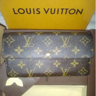 ルイヴィトン(LOUIS VUITTON)のルイヴィトン長財布(財布)