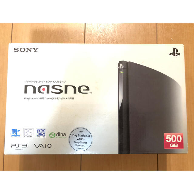 nasne(ナスネ)のnasne 500GB エンタメ/ホビーのゲームソフト/ゲーム機本体(その他)の商品写真