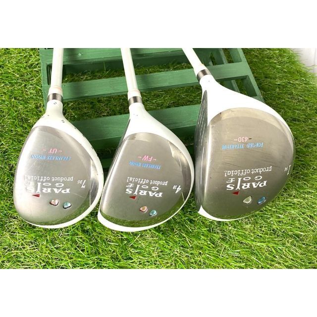 PARIS GOLF パリス ゴルフ レディース ゴルフクラブ 8本セット 右打-
