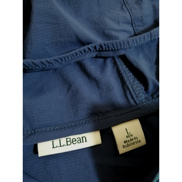 LLBean エルエルビーン ナイロンジャケット アノラックパーカー ネイビーL