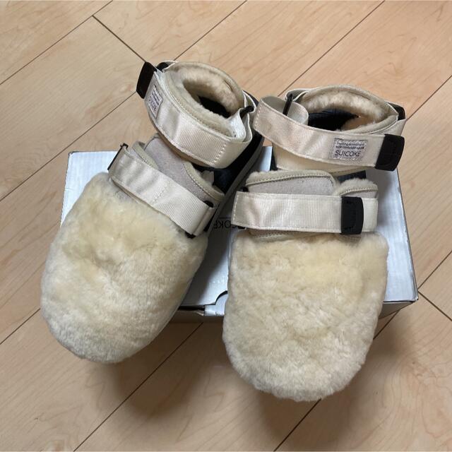 suicoke - スイコック ファーサンダルの通販 by まりぴ's shop｜スイコックならラクマ