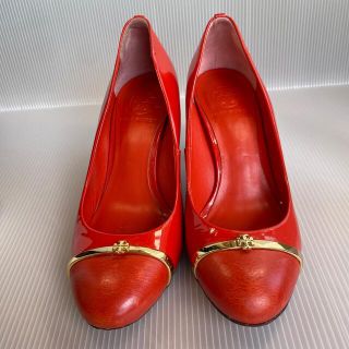 Tory Burch(ハイヒール/パンプス ・ オレンジ/橙色系)のフリマ Tory Burch(ハイヒール/パンプス ・ オレンジ/橙色系)のフリマ