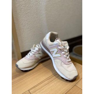 ニューバランス(New Balance)のニューバランス WL574LBL(スニーカー)