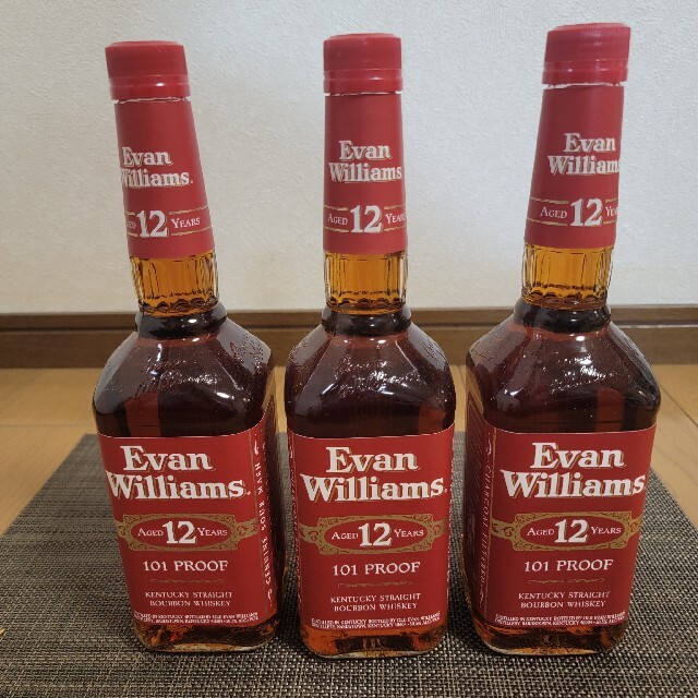 【送料込】旧ボトル！エヴァンウィリアムス Evan Williams 12年