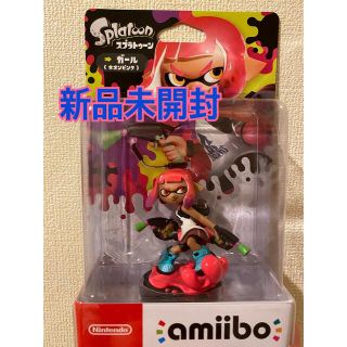 ニンテンドースイッチ(Nintendo Switch)の【新品】 Switch amiibo スプラトゥーン　ガール　ネオンピンク(その他)