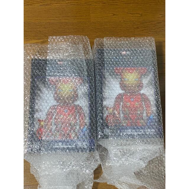 エンタメ/ホビーBE@RBRICK IRON MAN MARK 50 100％ & 400％