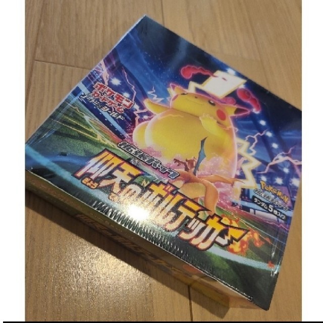 新品未開封ポケモンカード 仰天のボルテッカー1BOXシュリンク付き