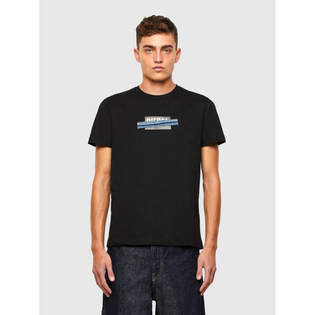 DIESEL Tシャツ　A00359-0CATM ブラック XXL ディーゼル 2
